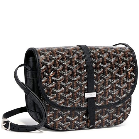 goyard bum bag black|goyardine bag.